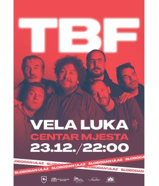 Koncert T.B.F.-a u centru Vele Luke, 23.12.2023.