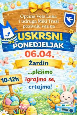 Zabava za djecu na Uskrsni ponedjeljak