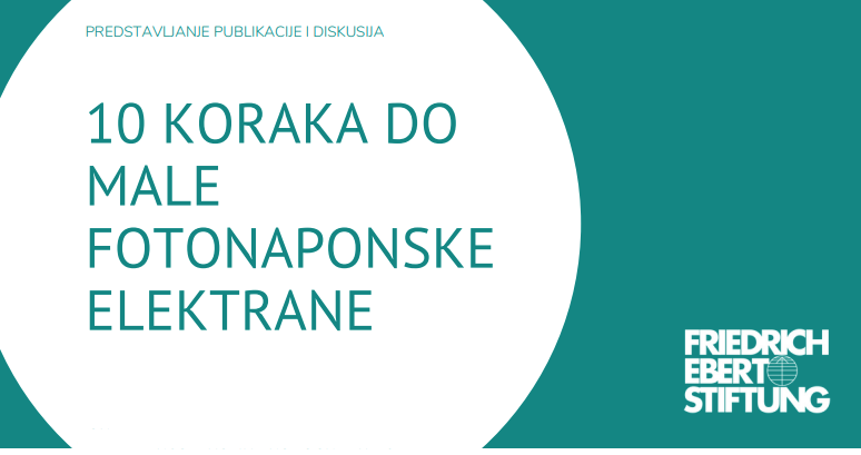 Predstavljanje publikacije - 10 KORAKA DO MALE FOTONAPONSKE ELEKTRANE u Veloj Luci, 19.5.2022. u 12:00 sati u Općinskoj vijećnici