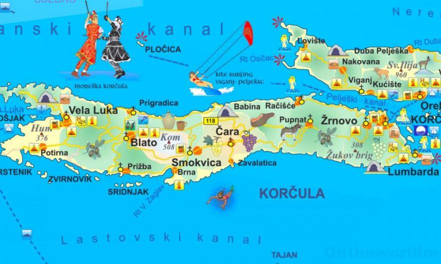 Sporazum turističkih zajednica otoka Korčule