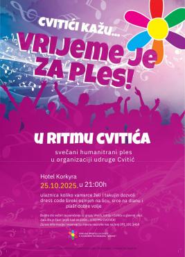 Svečani humanitarni ples u organizaciji udruge Cvitić